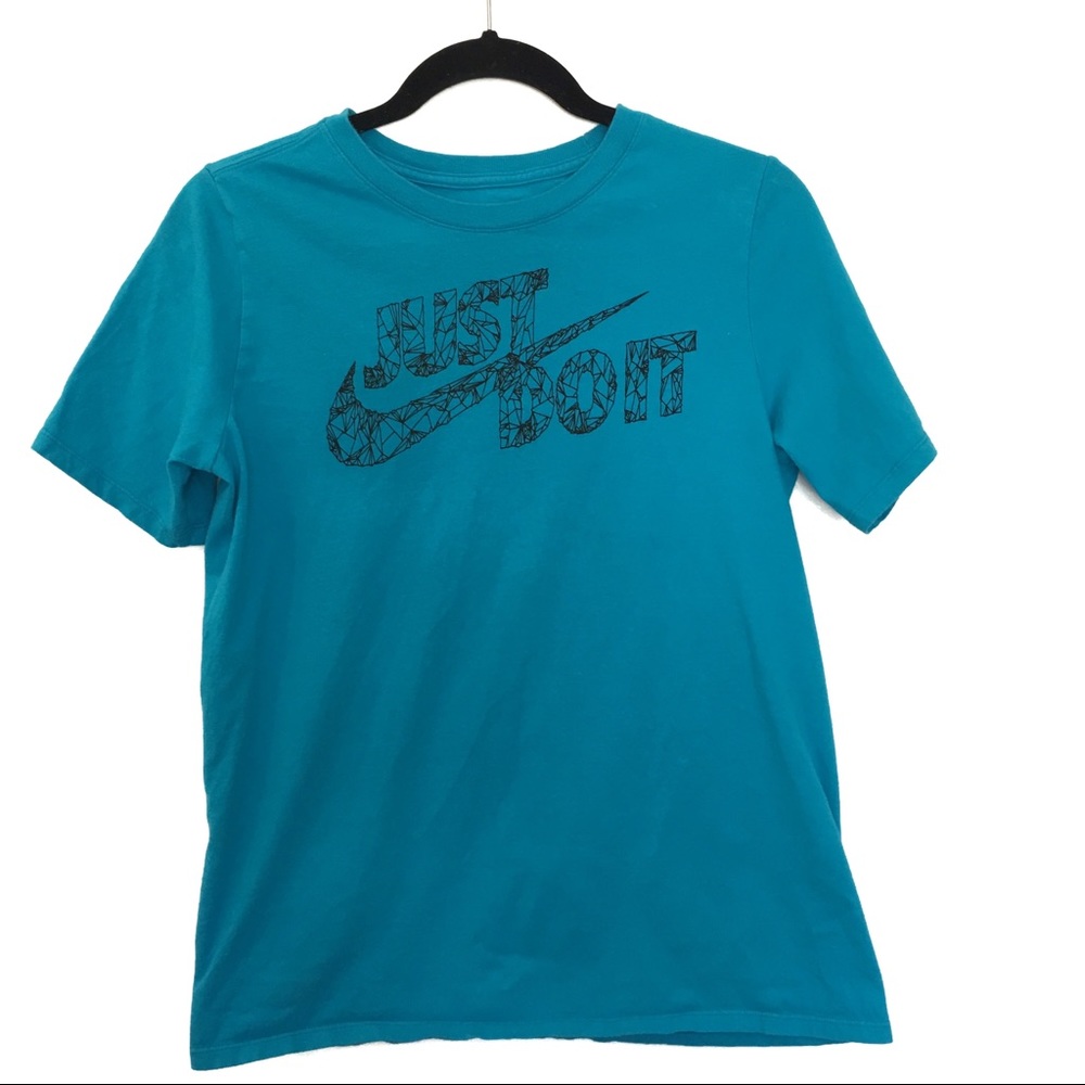 [NIKE] Crew neck graphic print logo t-shirt tee XL